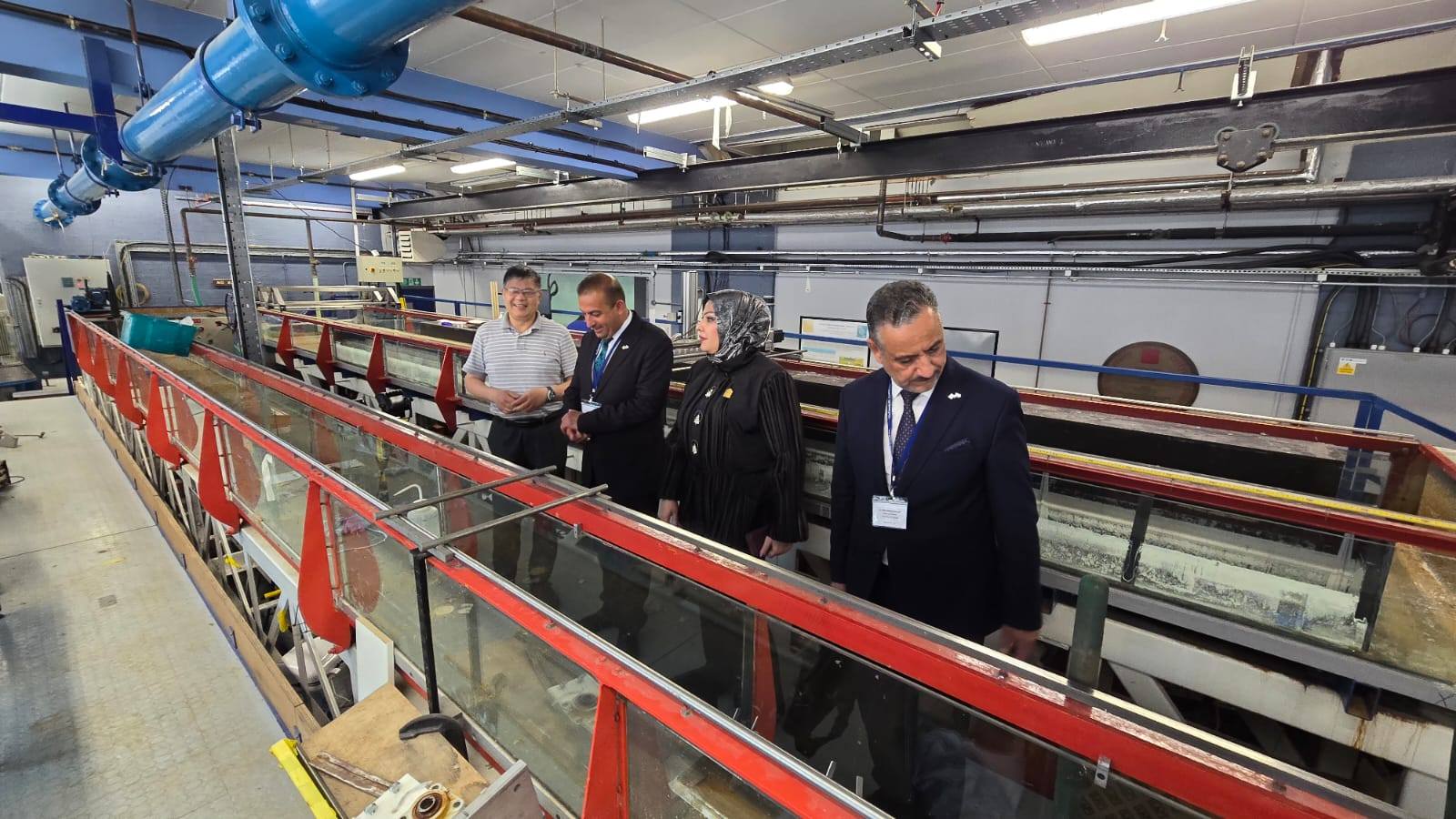 The University President participates in a training program in the UK