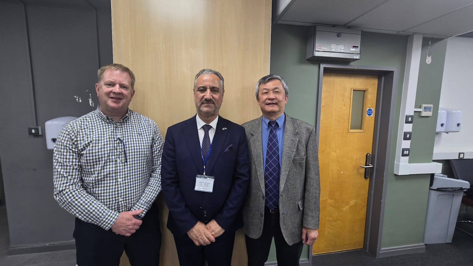 The University President participates in a training program in the UK