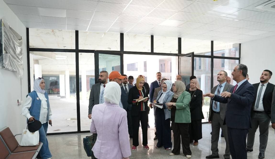 جامعة الفلوجة تستقبل اللجنة الوزارية لتقييم استحداث كلية تكنولوجيا المعلومات