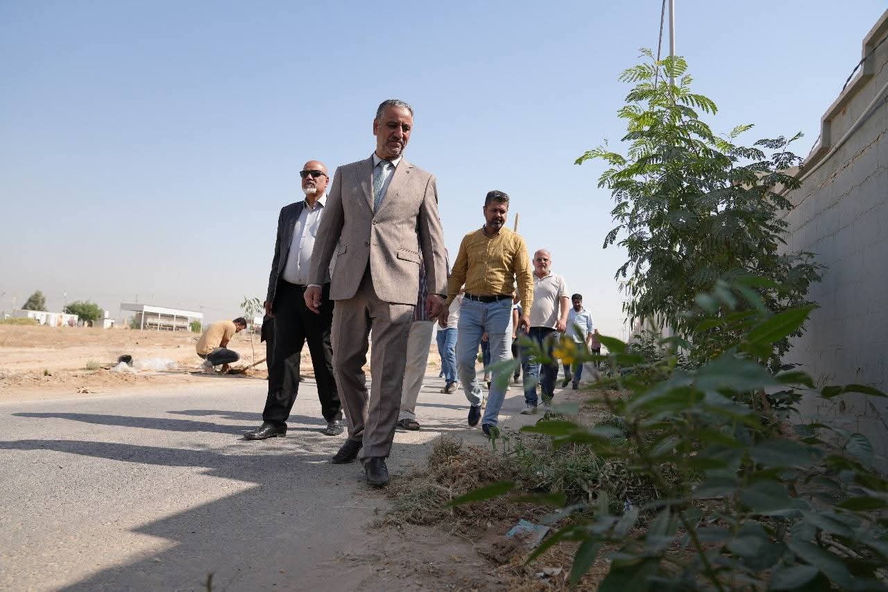 University of Fallujah Continues Tree-Planting Campaigns at the New University City Site