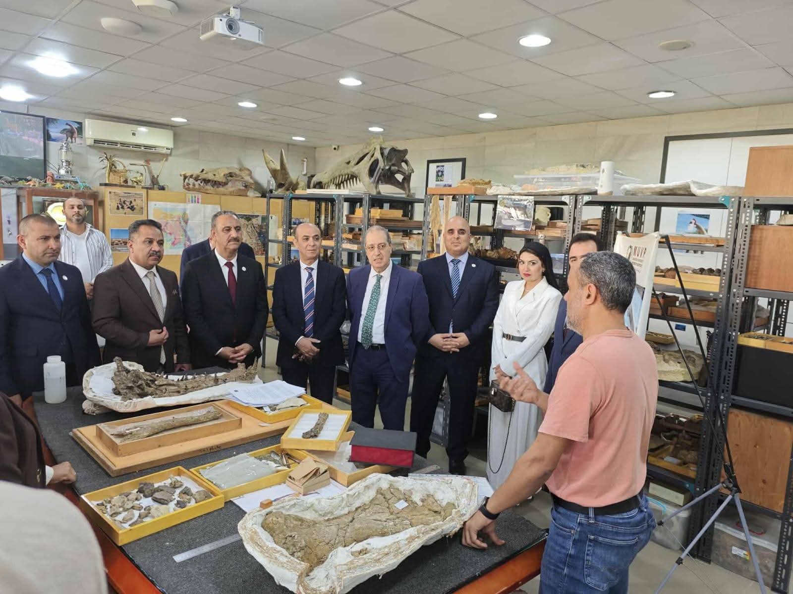 زيارة وفد جامعة الفلوجة إلى جمهورية مصر العربية 