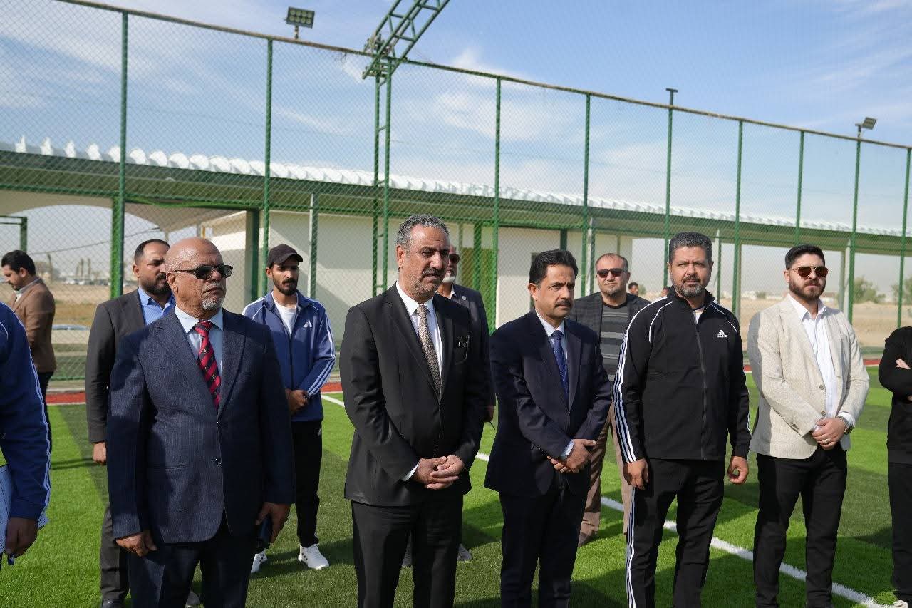 Inauguration of the new seven-a-side football pitch