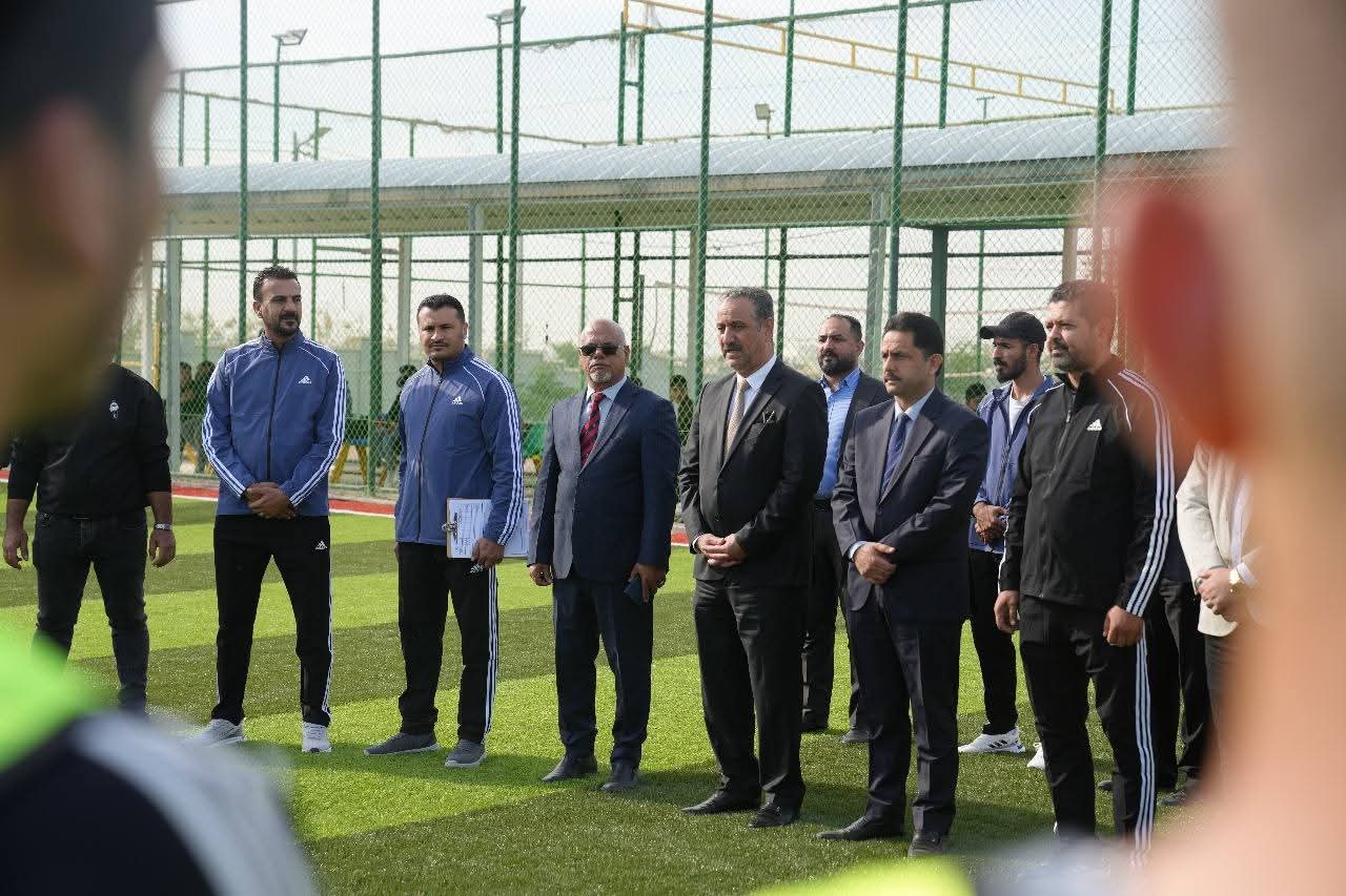 Inauguration of the new seven-a-side football pitch
