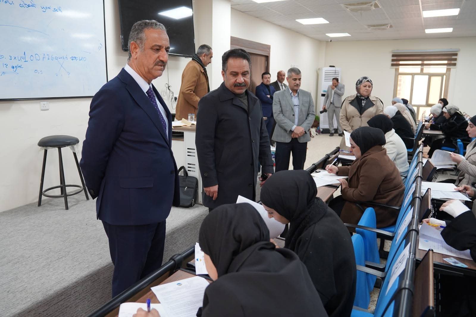 University President's visit to the College of Applied Sciences