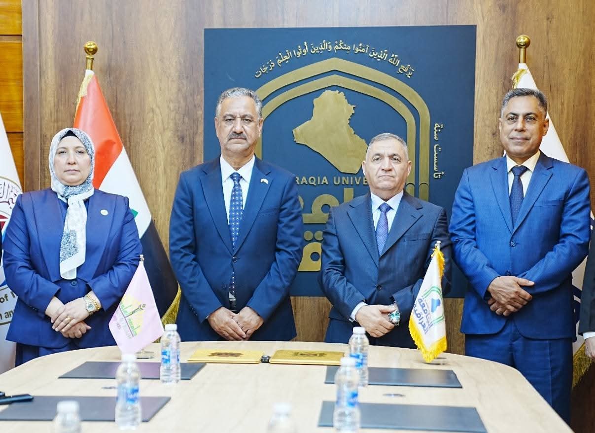 توقيع اتفاقية تعاون بين جامعتي الفلوجة والعراقية 