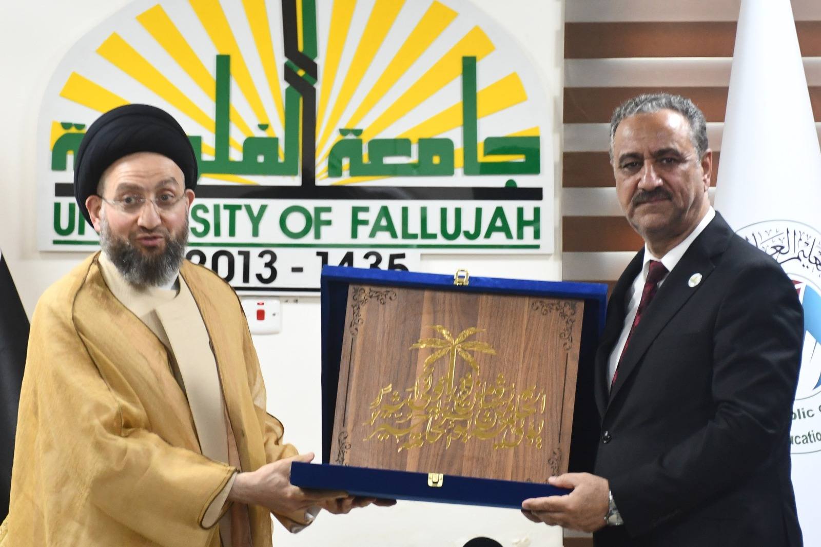 University of Fallujah Receives Sayyed Ammar Al-Hakim 