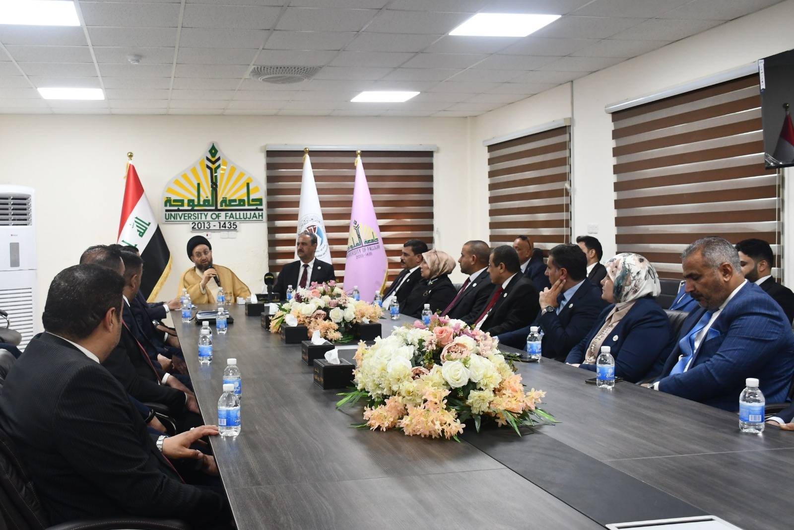 University of Fallujah Receives Sayyed Ammar Al-Hakim 