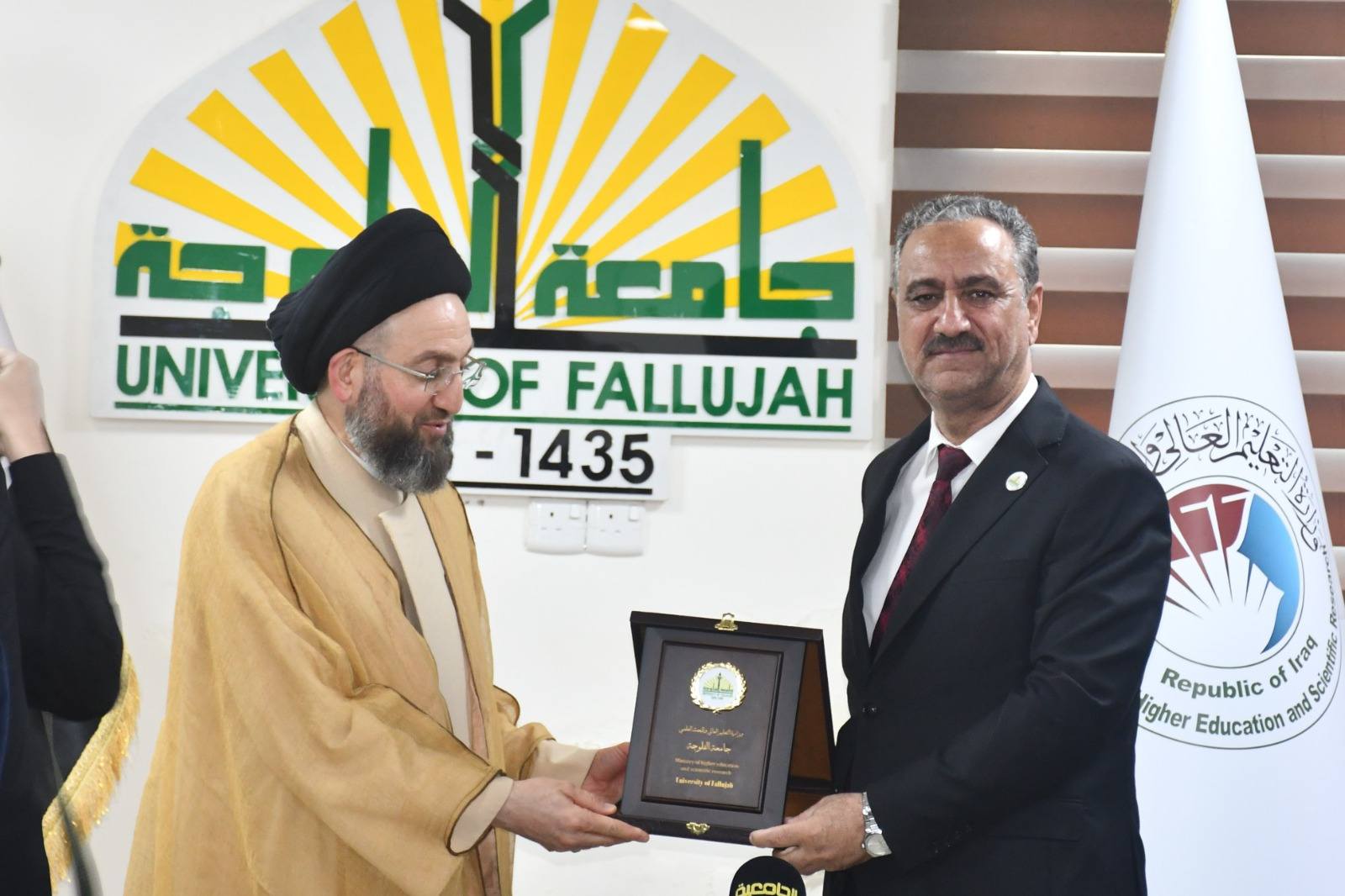 University of Fallujah Receives Sayyed Ammar Al-Hakim 