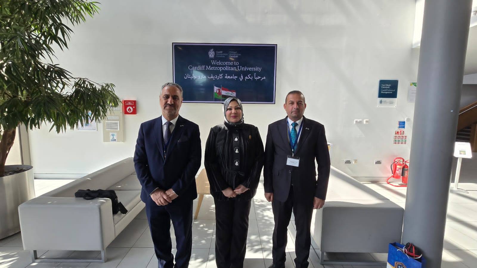 The University President participates in a training program in the UK