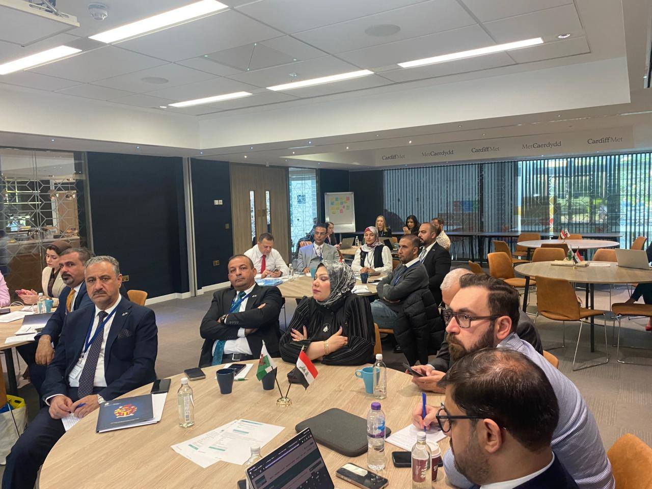 The University President participates in a training program in the UK