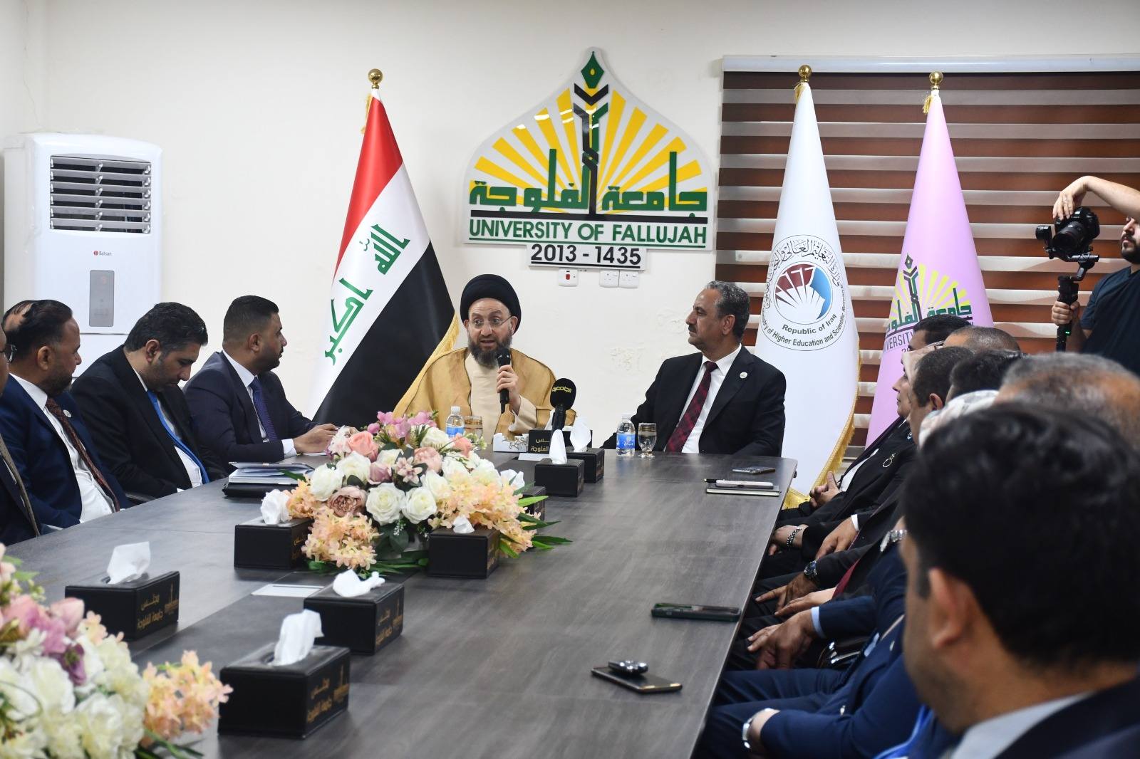 University of Fallujah Receives Sayyed Ammar Al-Hakim 