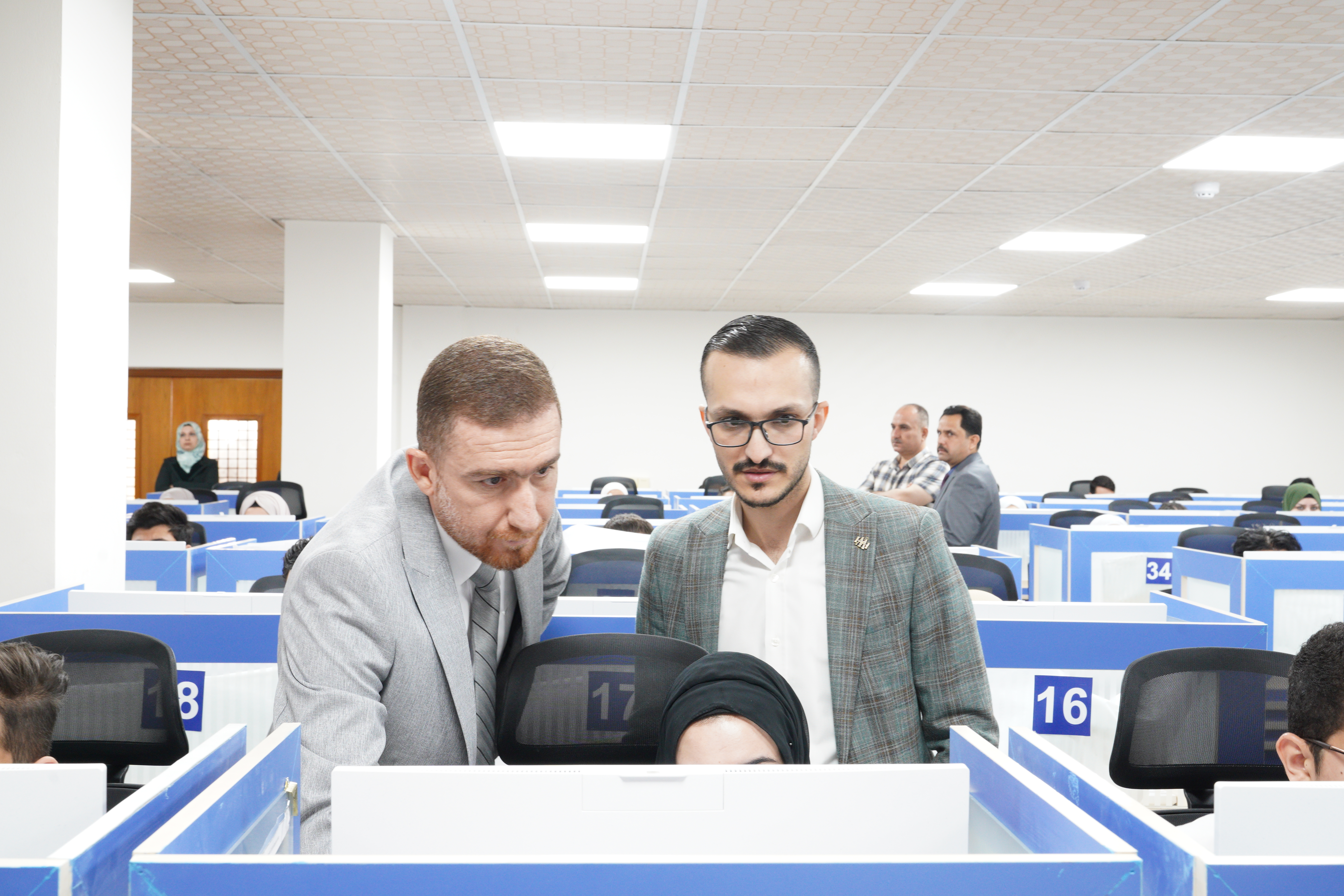 135 Fallujah University Medical Students Take Ministry Exam.