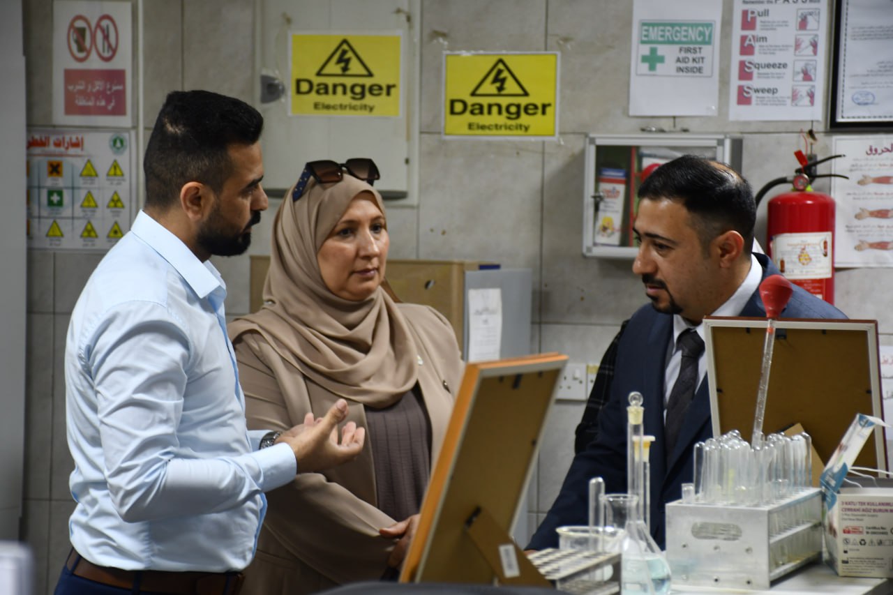 A ministerial committee visits the University of Fallujah