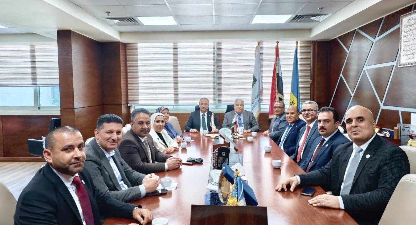 Visit of a delegation from Fallujah University to the Arab Republic of Egypt