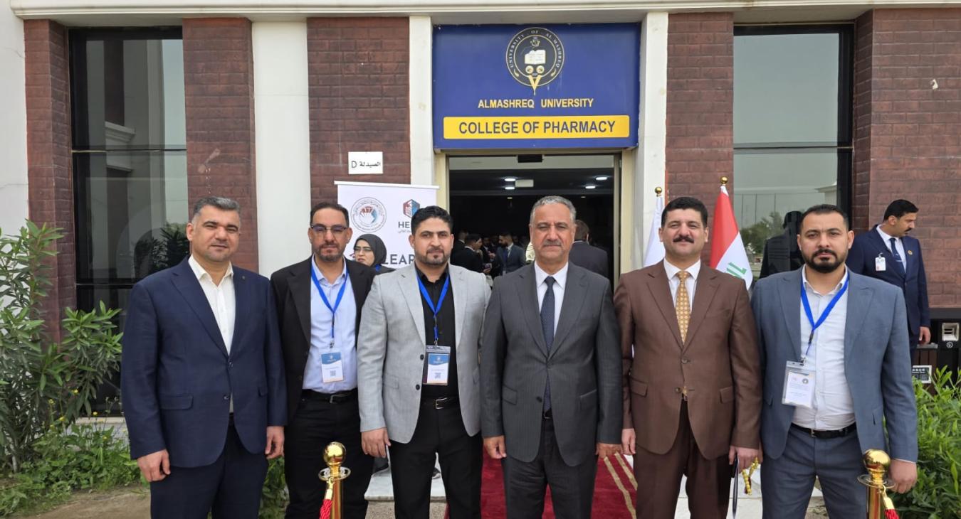 President of the University of Fallujah Heads University Delegation at the Launch Ceremony of the TOT Program for the IQ-Learn Platform
