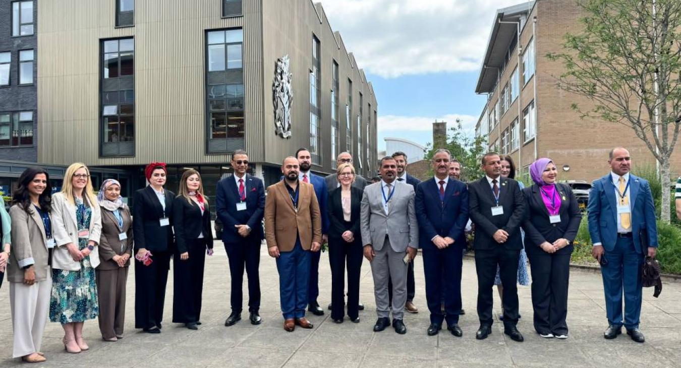 The University President participates in a training program in the UK