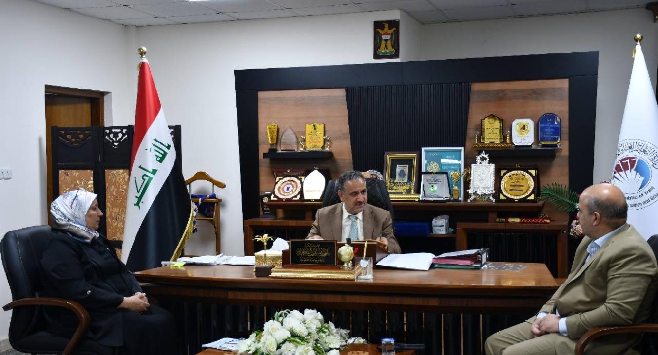 Visit of the Ministerial Committee to follow up on the Study in Iraq program