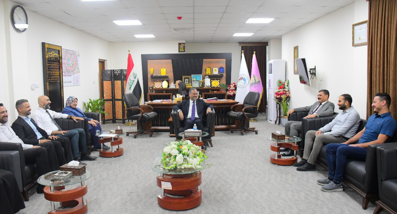 The University President receives well-wishers on Eid al-Adha