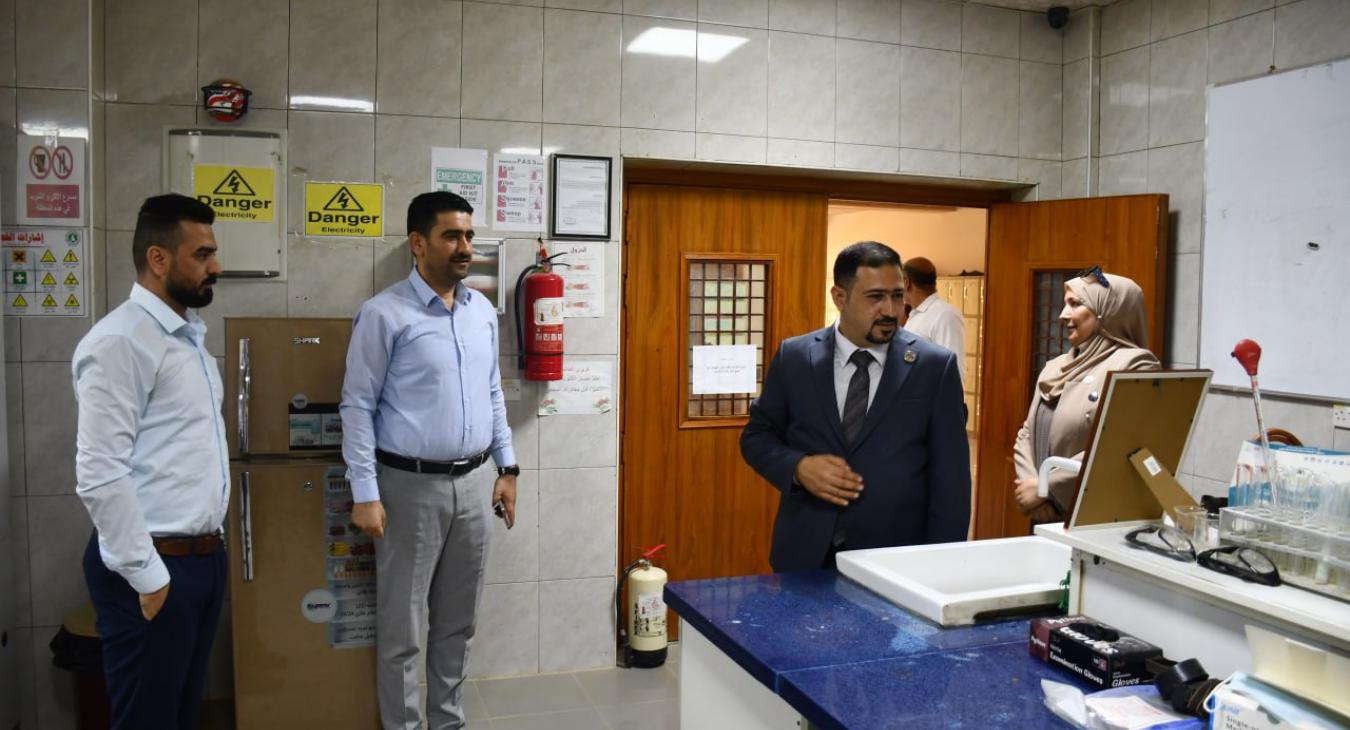 A ministerial committee visits the University of Fallujah