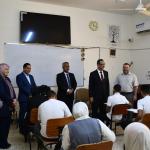 President of the University Follows Up on the Progress of Examinations