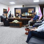 President of the University of Fallujah Chairs Meeting with Committee Overseeing Implementation of SIS and HR Systems